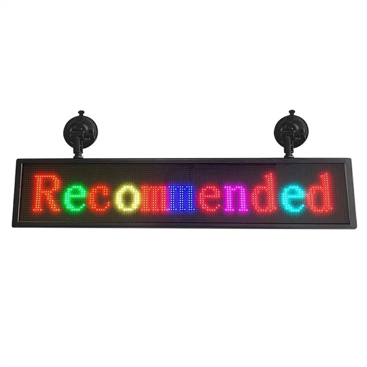 Arddangosfa Arwyddion Car LED
